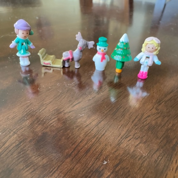 Polly Pocket Rare Vintage 1993 Holiday Ski Lodge Chalet House - Bluebird Toy - Picture 4 of 4